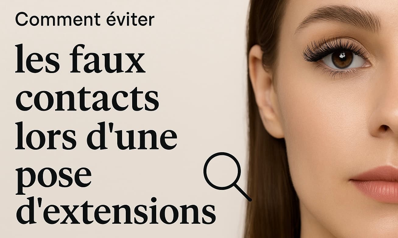 Comment éviter les faux contacts lors d’une pose d’extensions 🔍